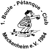 Logo 1. Boule und Pétanque Club Meckenheim e.V.