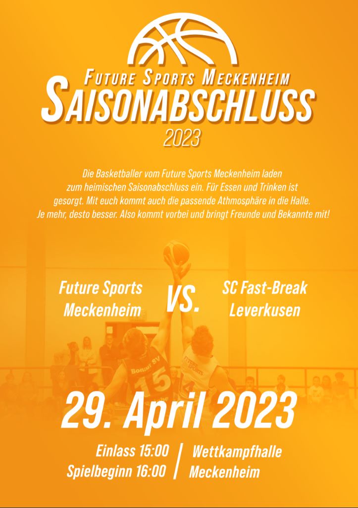 Saisonabschluss Future Sports Meckenheim 29.04.2023